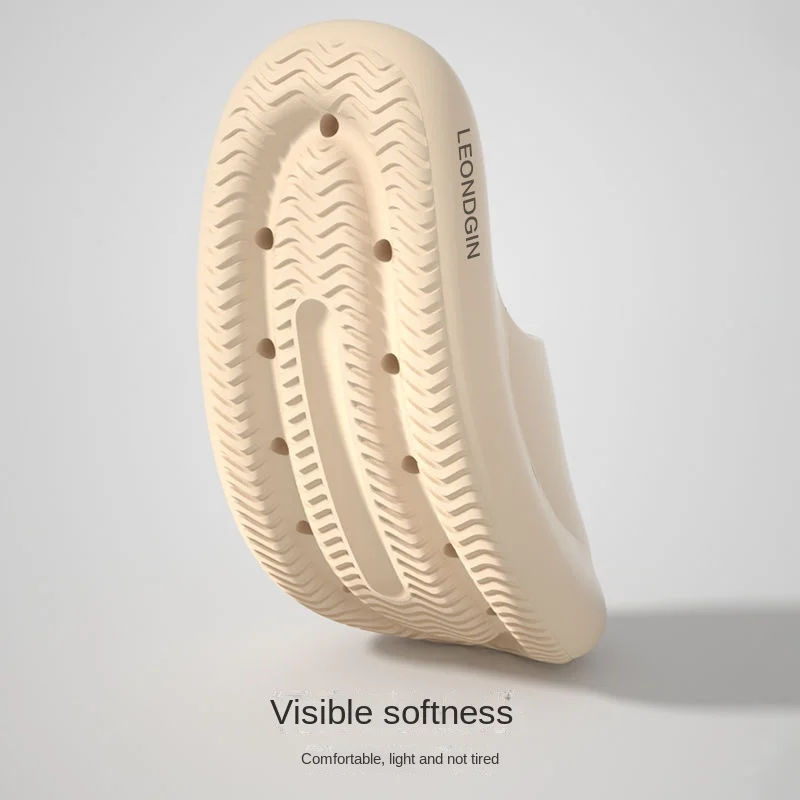 Xiaomi รองเท้าแตะคู่พื้นหนาสำหรับใส่ในบ้านกลางแจ้งกันลื่นกันกลิ่นสำหรับผู้ชายและผู้หญิง