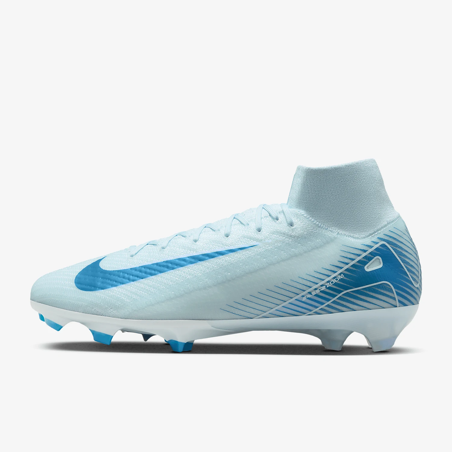 Nike genuine autumn men's high top lace up wear-resistant sports football shoes FQ1454-400