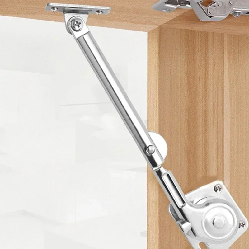 1pc Cabinet Lift Support Soft Close Hinges Gas Spring Lid Support Toy Box Hinges, Kitchen Cabinet Hinges Safety Lid