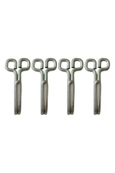 GC-015 WWII German Tunic Belt Hooks (4 pcs)