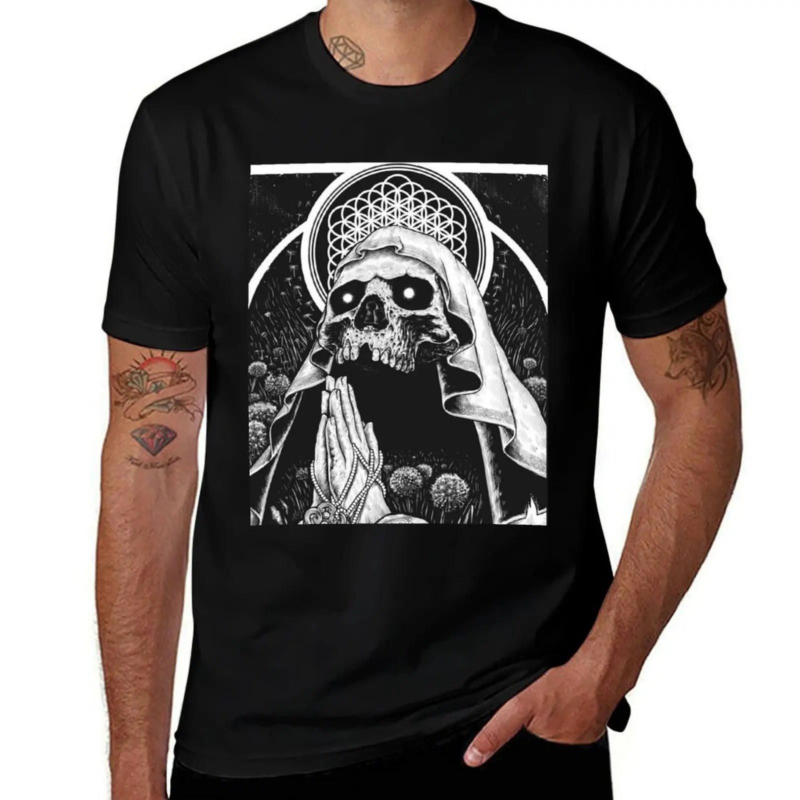 Custom Blanket, Case, Mask, Sticker, etc! T-Shirt Trendy Print Short Sleeve T-Shirt