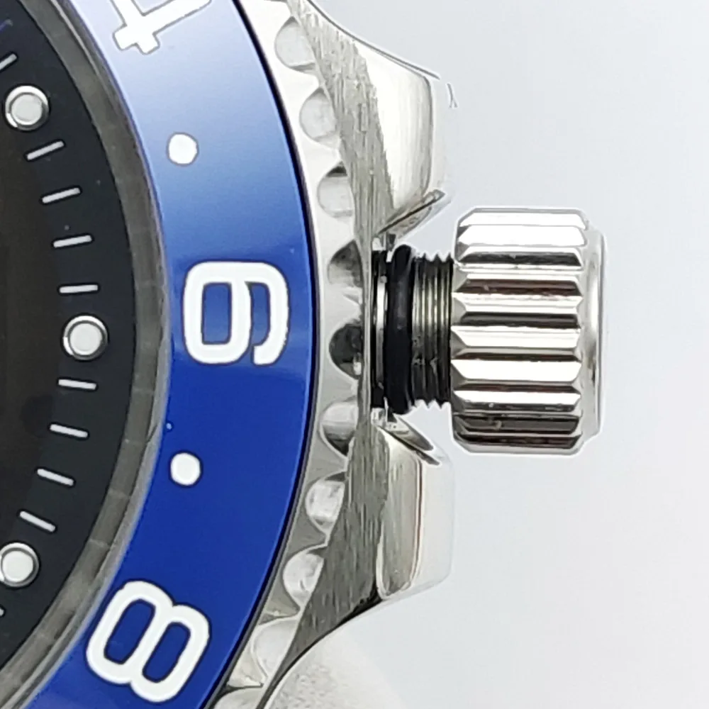 Мужские автоматические механические часы из нержавеющей стали, повседневные деловые, водонепроницаемые, 40 мм, NH70, мужские часы с сапфировым стеклом