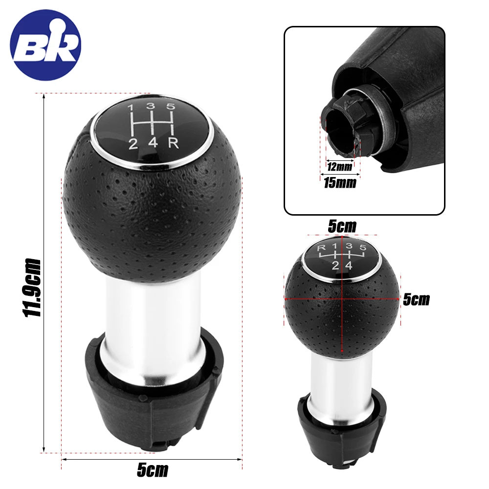 Neues Produkt 5/6 Gang Auto-Schaltknauf für Audi A3 S3 2001–2003 VW Passat Golf 12 mm – Detail 4
