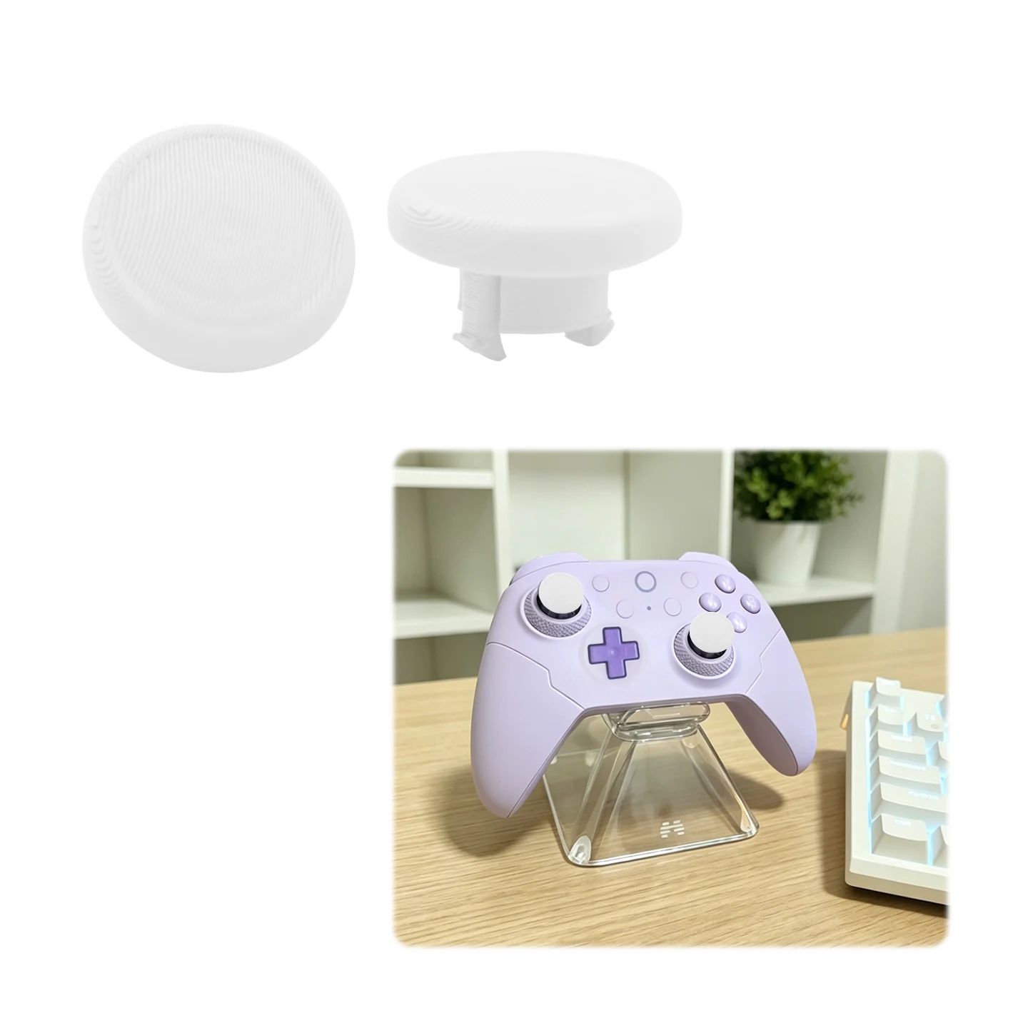 Części zamienne do nakładek joysticków kontrolera 8BitDo Ultimate 2C, zapobiegające odkręcaniu, wzmocnione i stabilne, do naprawy. — zdjęcie produktu 2
