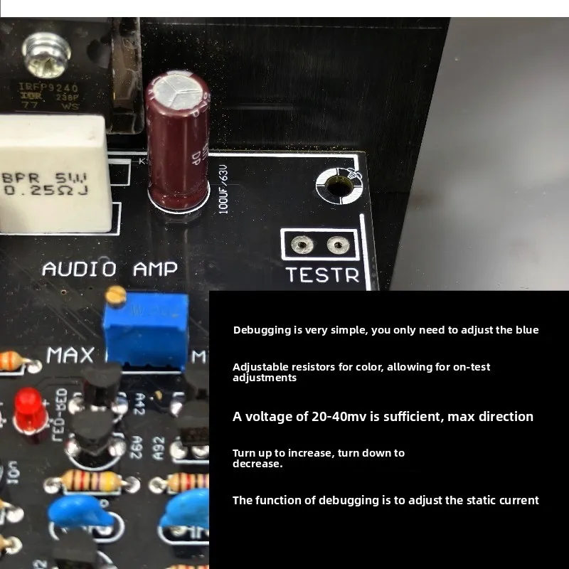 Imitation Swedish HIFI Famous Machine Gaowen Circuit Amplifier Amplifier Board Kit Field Effect Transistor Input Output