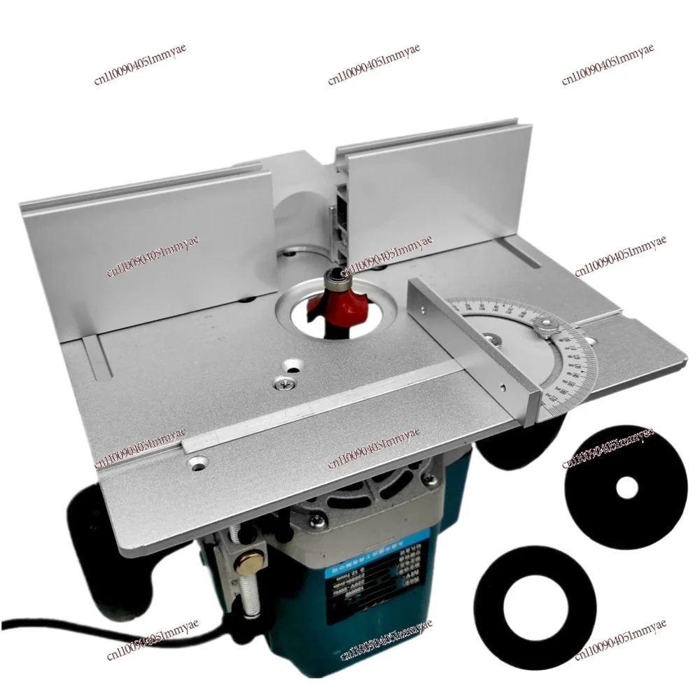 

2-in-1 Large Machine with Lid, Bakelite Milling and Trimming Machine, Countertop Flip-chip Board, Micro Table Saw