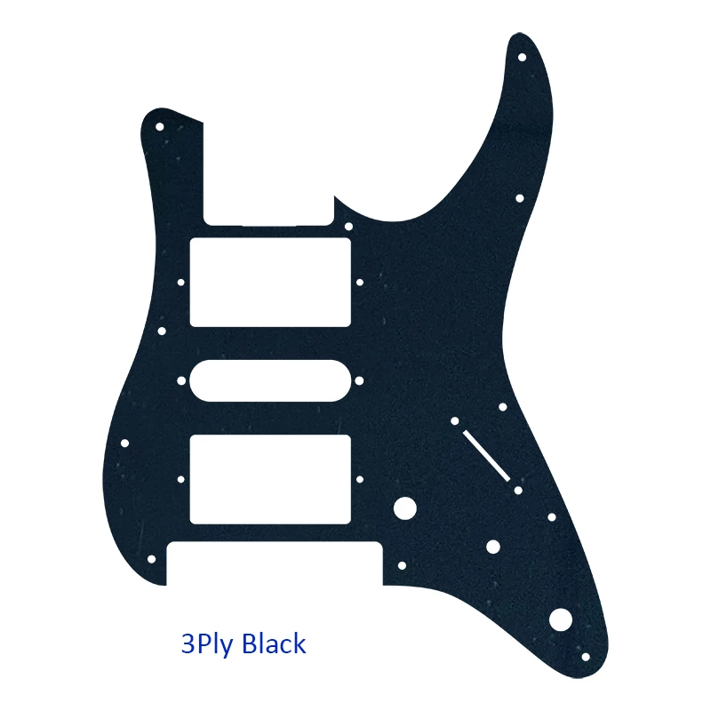 Xinyue Custom Guitar Parts - For SCHECTER HSH MIJ Strat Guitar Pickguard With Schecter HSH PAF Humbucker Many Colors