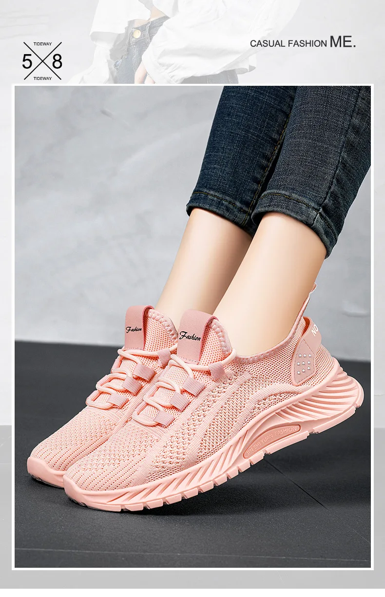 � Damenschuhe, Sommer 2025, lässige Turnschuhe, atmungsaktives Mesh, leicht, erschwinglich, kostenloser Versand ​ – Detail 3