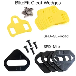 Bike Fitting Cleat Wedges for Shimano Road SPD-SL & MTB SPD ATAC SpeedPlay Crank Bros Cleats 8 pcs/Pack Bike Fitting
