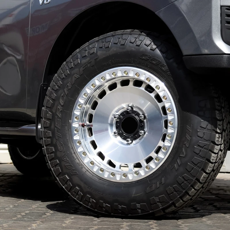 Vintage Retro Dish Forged Alloy Wheels Lightweight Impact Resistant All Terrain Off-Road RimsECE R124 E‑Mark JWL