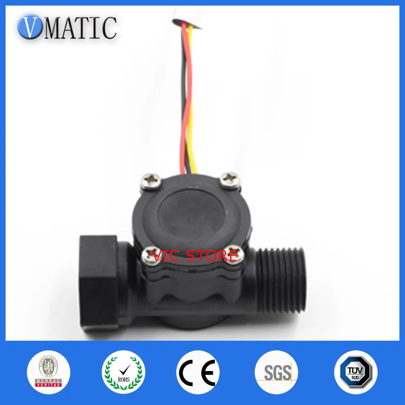 Free Shipping VCA168-3 New Design Fluid Water Liquid Flow Sensor For Water Heater