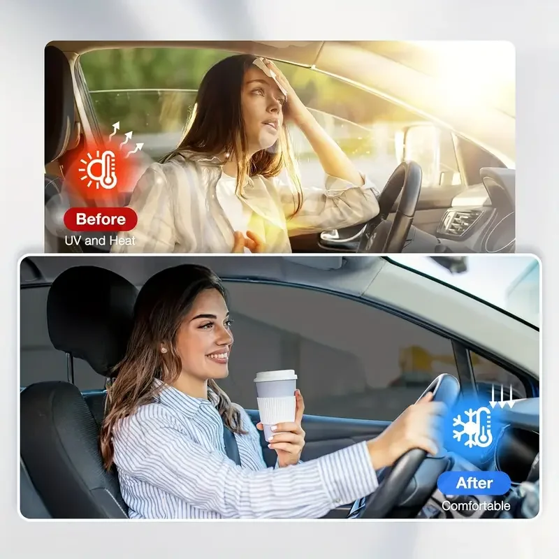 Suntek سيارة فيلم الطاقة الشمسية VLT15% VLT65% فيلم العزل الحراري الحماية من الشمس ومواد PET عالية الجودة مقاومة للانفجار