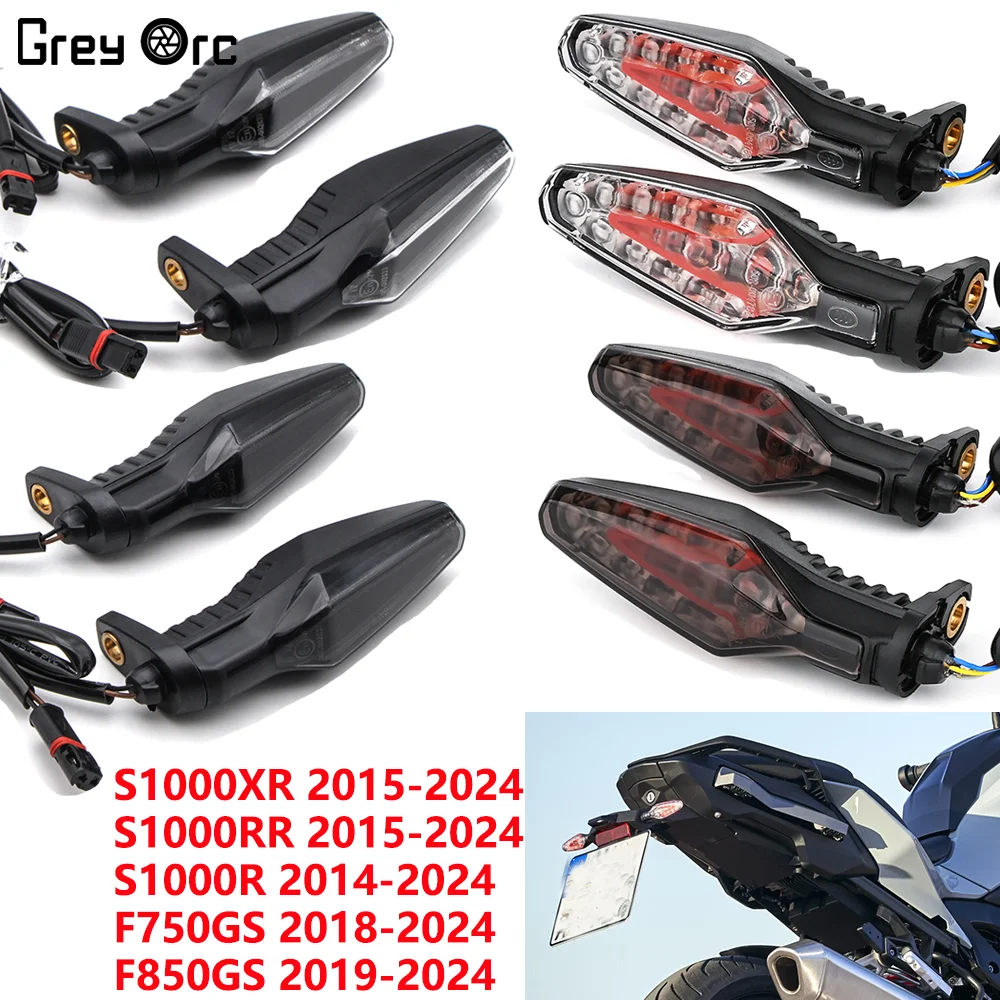 For BMW R1250GS R1250R R1200GS R1200R S1000RR S1000XR F750GS F850GS F900R Motorcycle Turn Signal Indicator Flashing Light