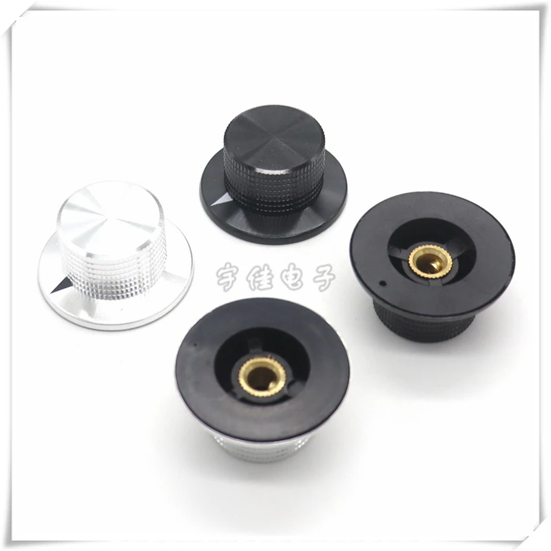 1PCS 37*19 Triangle Arrow Indicator Knob aluminum-plastic Potential Knob Cap Instrument Panel Adjustment Knob Cap