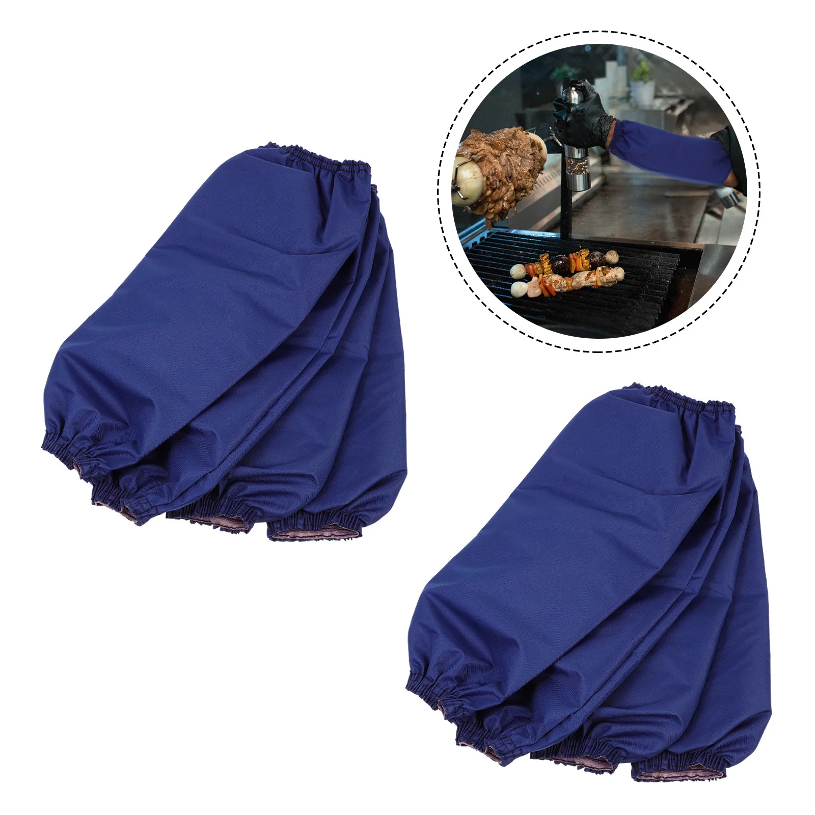 

Anti-Oil Oversleeves Waterproof Kitchen Arm Sleeves For Cooking Cleaning Durable Long Sleeve Protection Unisex Fit