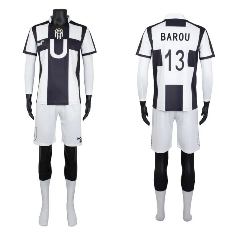 Anime Japanese Blue Lock Barou Shouei Football Jersey Cosplay Quick Drying Breathable Outdoor Sports Jersey Costume Set