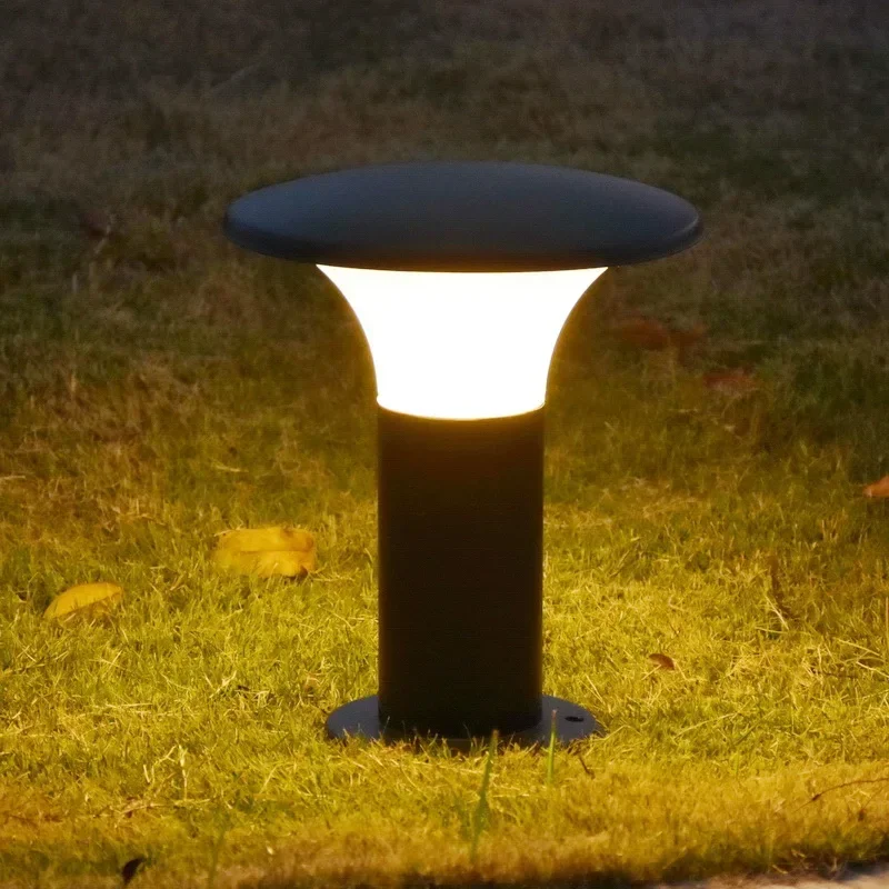 

Durable Outdoor Waterproof IP65 9w 12w LED Lawn Lamps Stainless Steel Column Garden Path Garden Landscape Light AC85-265V