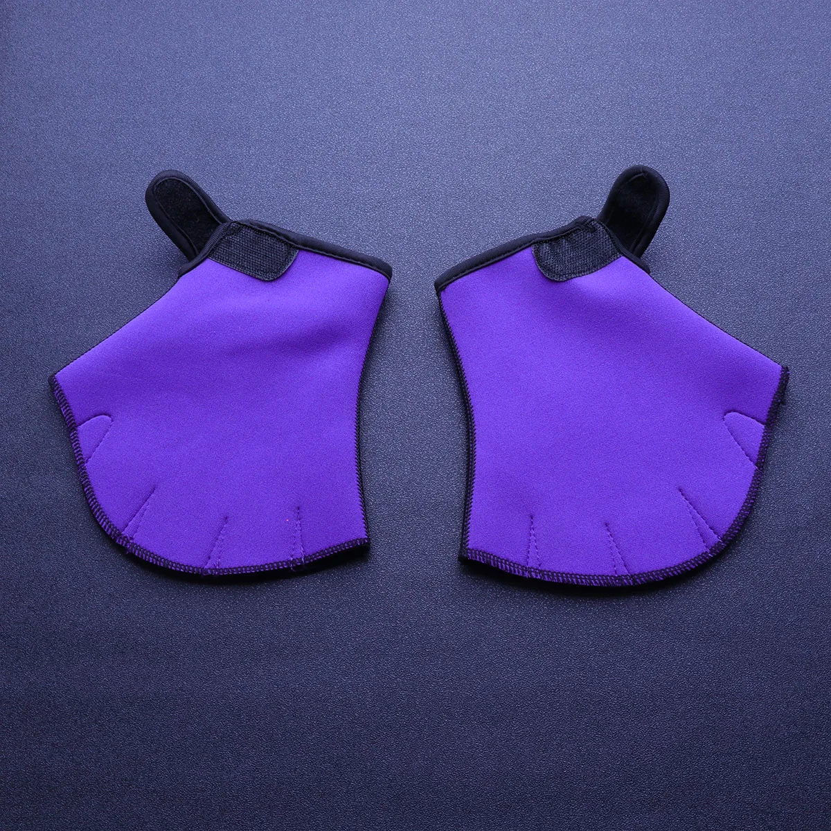 

Webbed Gloves Scuba Diving Swim Hand Paddles Aquatic Half Finger Neoprene Nylon Water Resistance Training Gloves