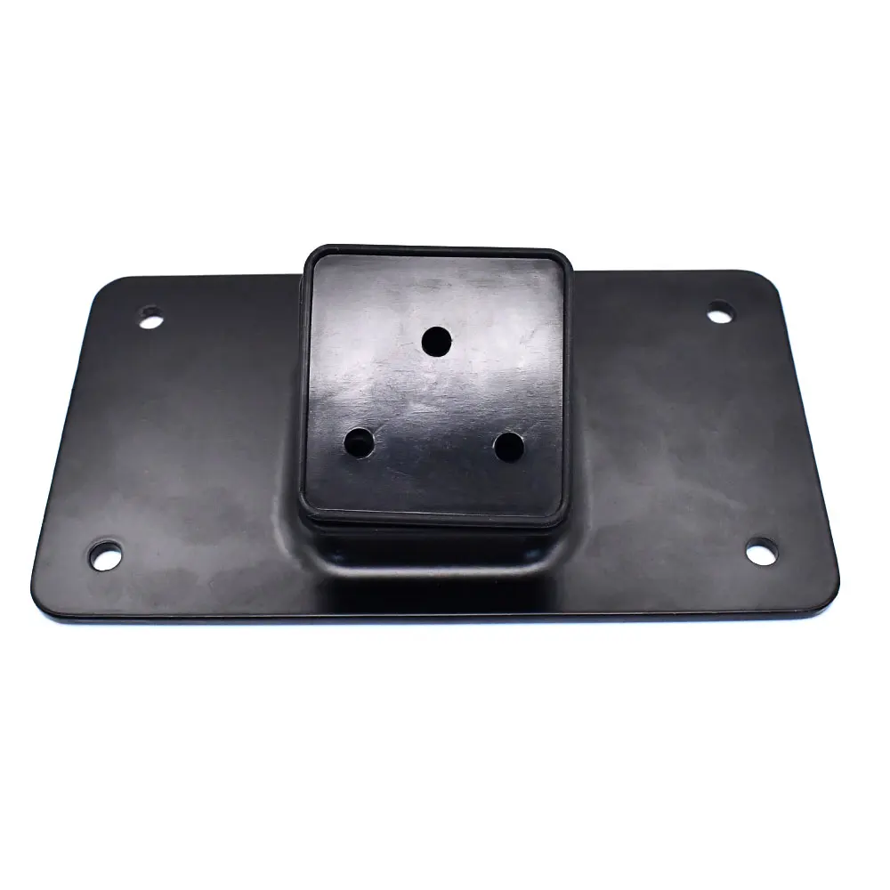 Motorcycle 3-Hole Laydown License Plate Mounting Bracket For Harley Big Twins Sportster Dyna Softail XL 1973-2020