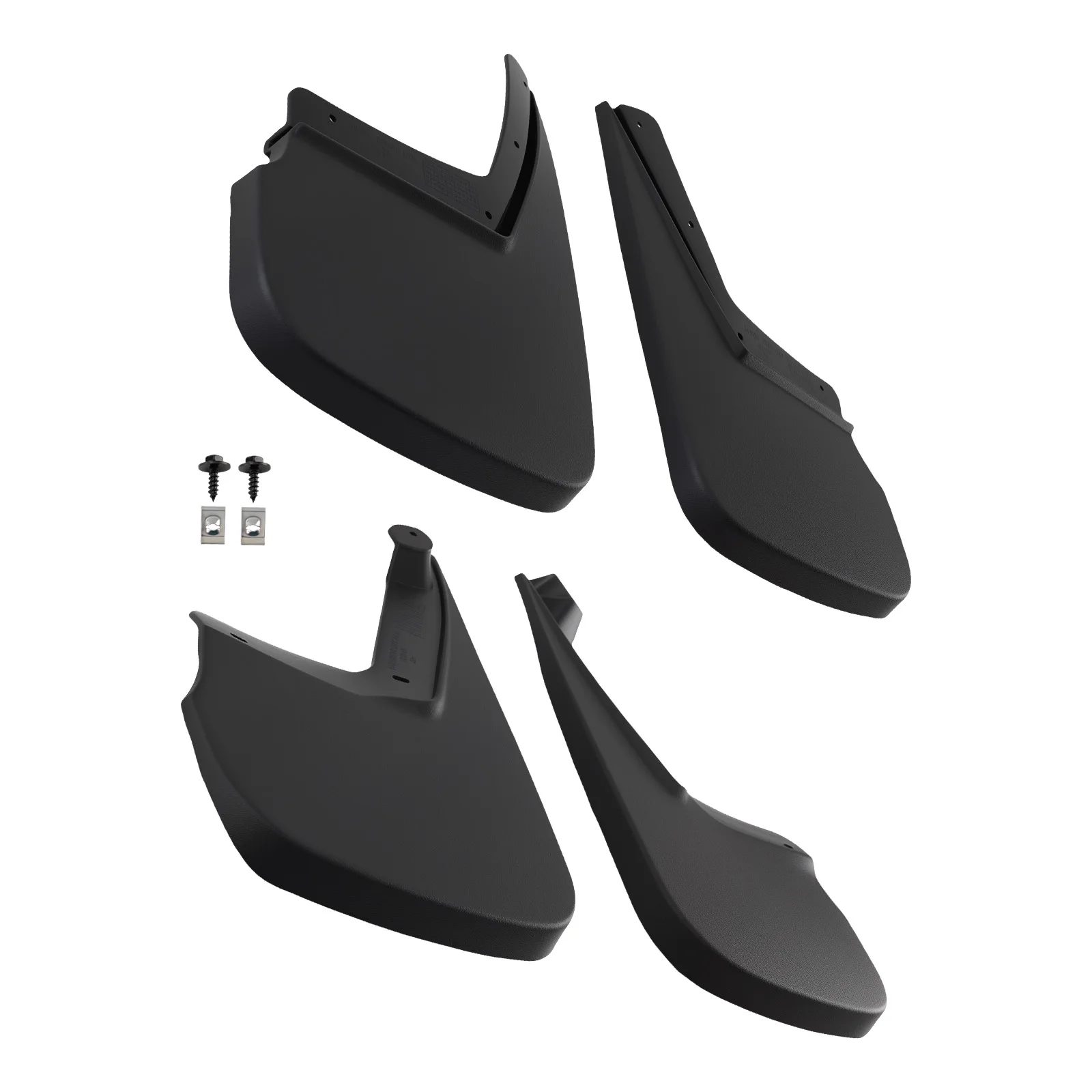 

Mudguards Fender Front & Rear for Chevrolet Tahoe 2015-20 23228521 Black