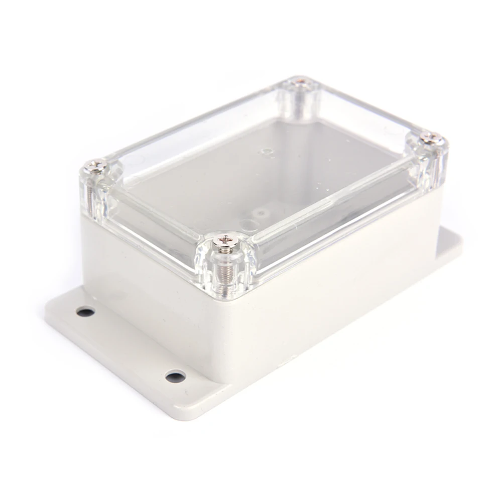 100x68x50mm Waterproof Plastic Transparent Cover Enclosure Electronic Instrument Housing Case Electrical Project Outdoor Boxes