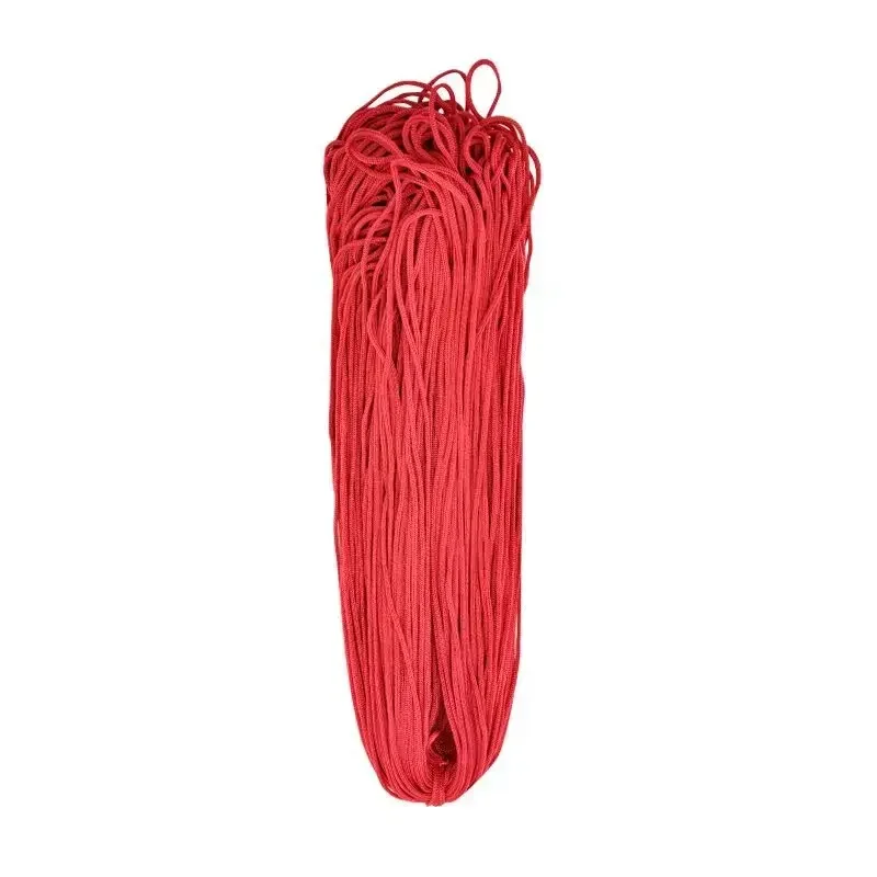 200 M/lotto 3mm Colore Cavo di Nylon Filo Crochet Linea Vuota Macrame FAI DA TE Tessuto A Mano Braccialetto Intrecciato Artigianato/Scarpe