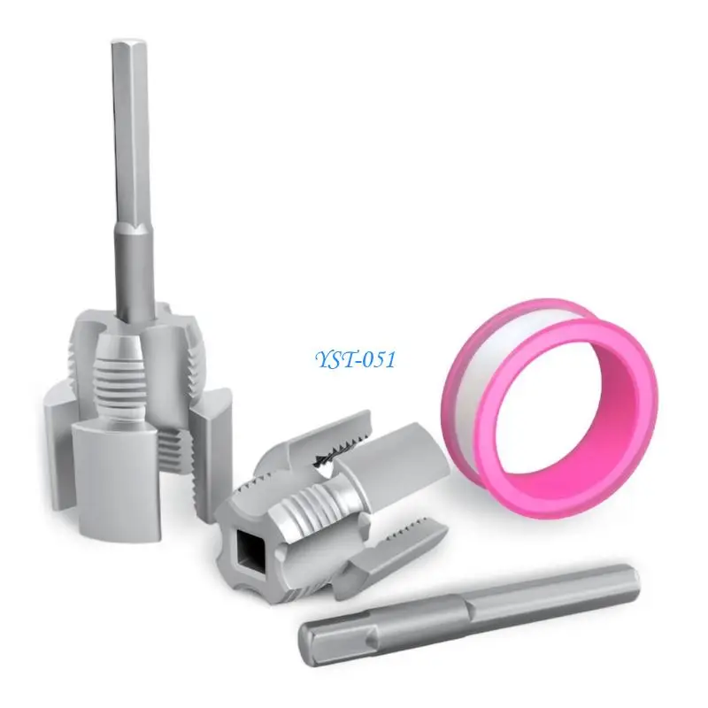 

E15A PVC Thread Maker Tool for Electric Drill PVC Pipe Threader Water Pipe Thread