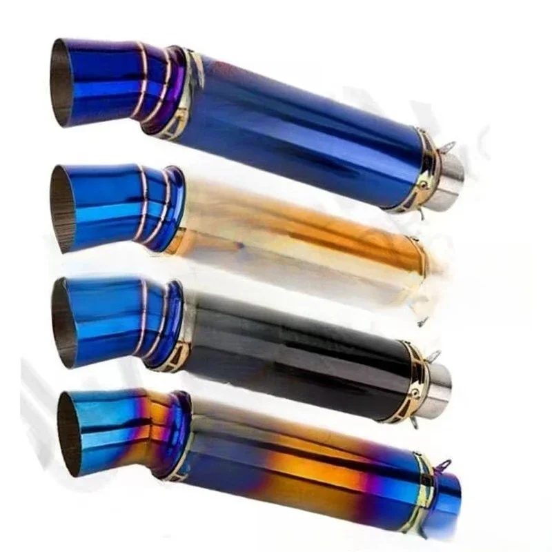 Alle aus Edelstahl 51-Schnittstellen, sechseckiger gelber Drache, große Verdrängung, Sportwagen-Sound