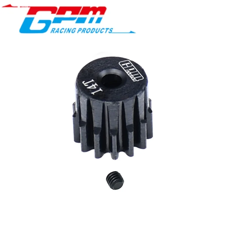 GPM LMB014TS-18TS GPM 40Cr Steel Pinion Gear 14T / 15T / 16T / 17T / 18T 0.5M 2mm shaft FOR LOSI 1/24 MICRO-B / 1/28 MICRO-T 2S