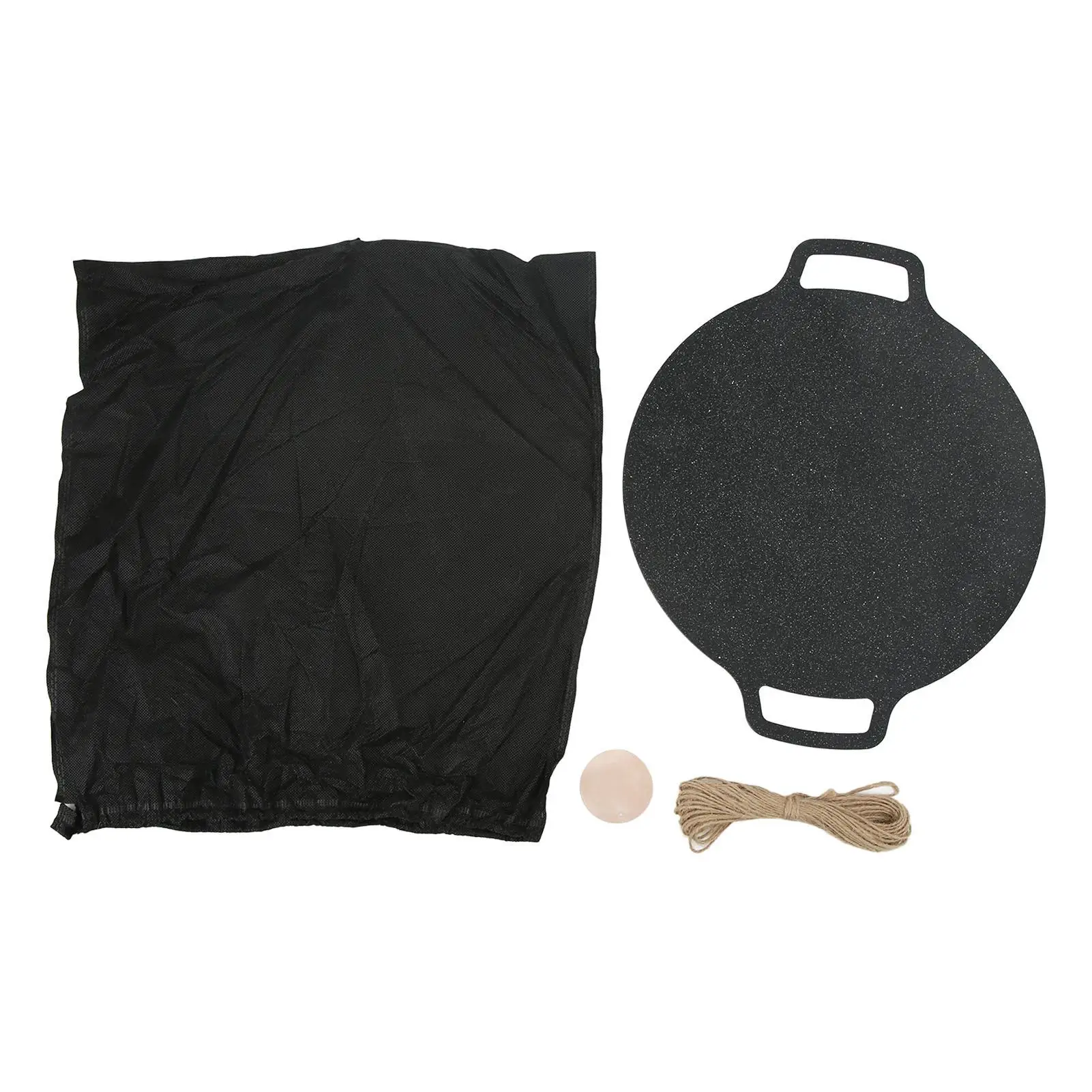 Non-Stick Grill Pan for Easy Cleaning | Portable BBQ Frying Plate for garden & for camping