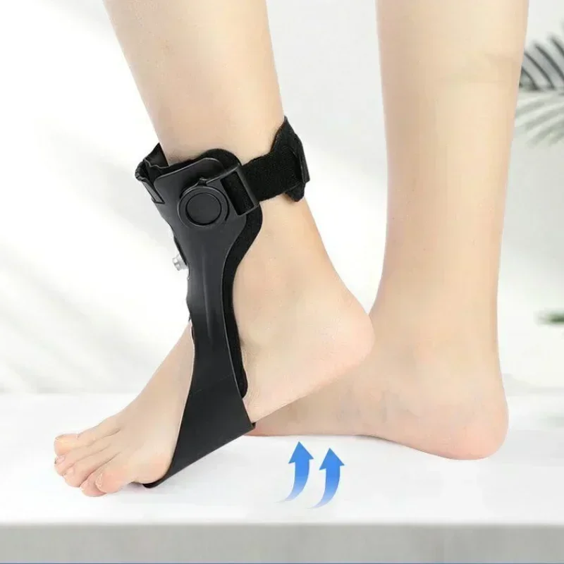 Ortesis ortopédico para pie caído, soporte para tobillo con hebilla ajustable cómoda para hemiplejia, zapatos para caminar