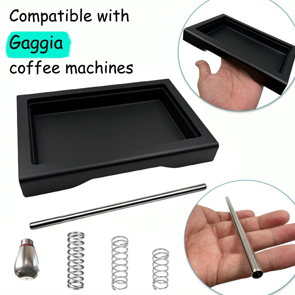 

1Set Drip Tray Low Profile 6 Bar 9 Bar 12 Bar OPV Spring Kit For Gaggia Classic Pro Thin Drip Tray Tools Accessoies
