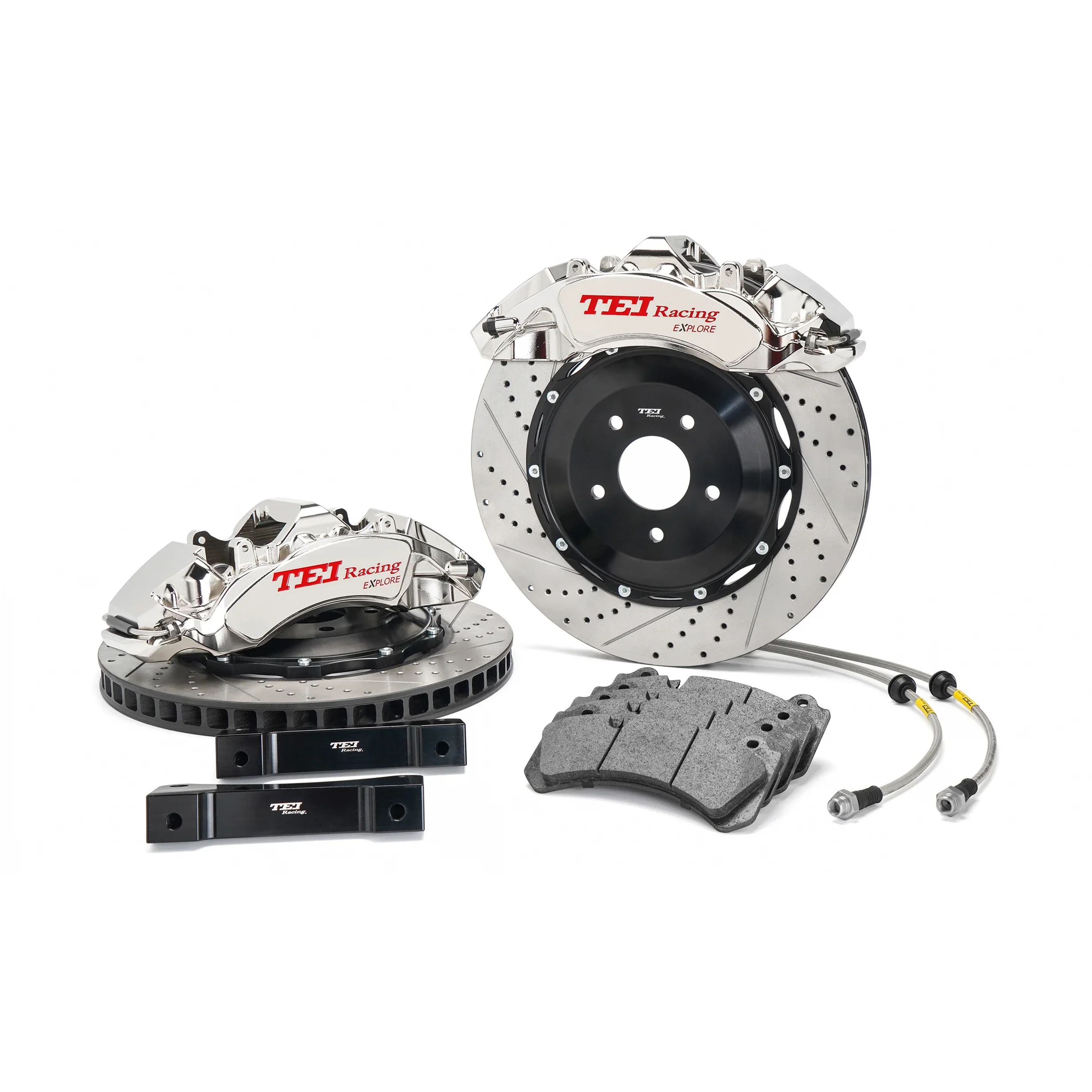 

6 PISTON S60-EXPLORE CALIPER MODEL BRAKE KIT FOR 20 INCH wheel Good Quality CarBon DISC Brake Caliper auto brake system