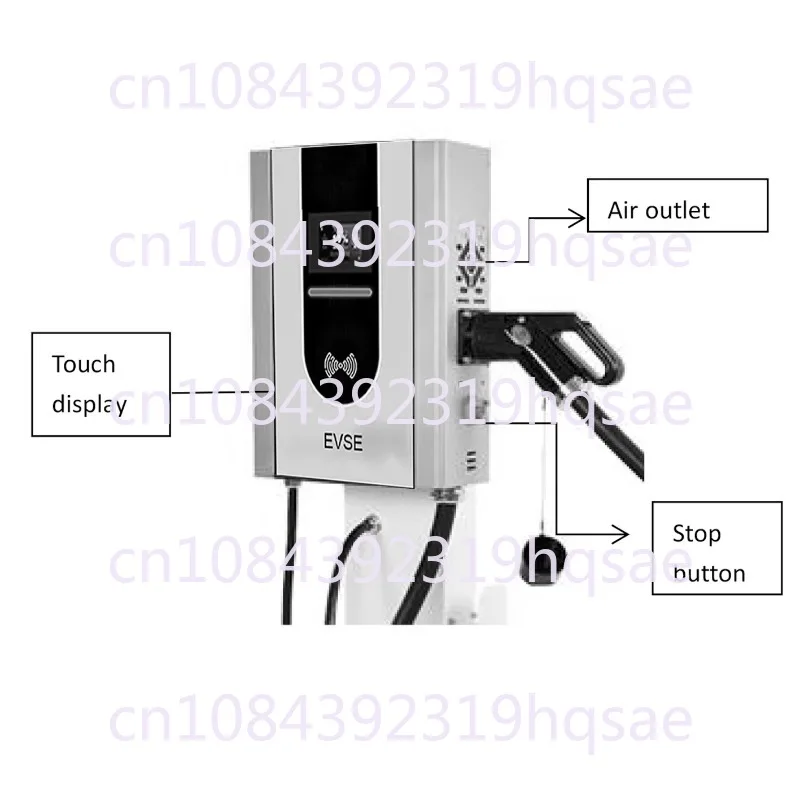 Producent ładowarek DC EV 7kw 15kw 20kw 30kw GBT Ładowarka ścienna DC GBT 40kw Ładowarka DC