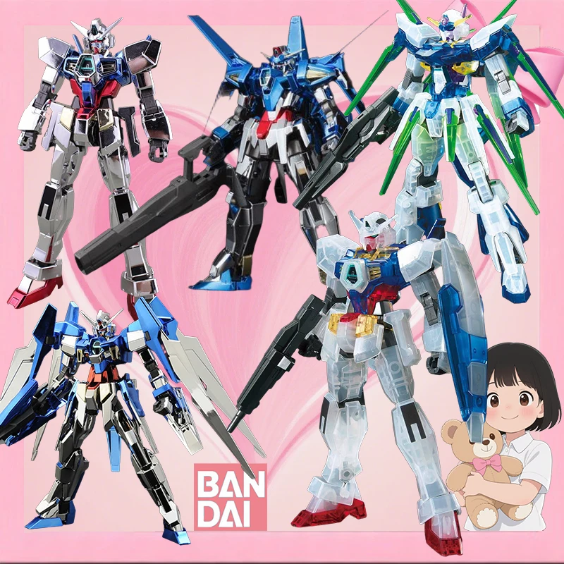 

Bandai Original GUNDAM AGE HG Other Limited AGE-3 Plated GUNPLA EXPO Ltd, MS Набор в сборе Модель игрушки Подарки для детей