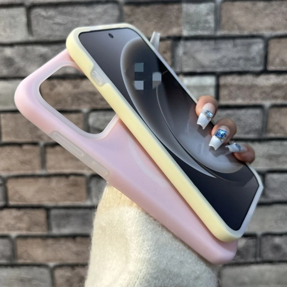 Für OnePlus 15 Hülle für Magsafe, magnetisch, luxuriöses Silikon, Anti-Fingerabdruck, komfortable Schutzhülle für OnePlus 15 Shell Bumper – Detail 5