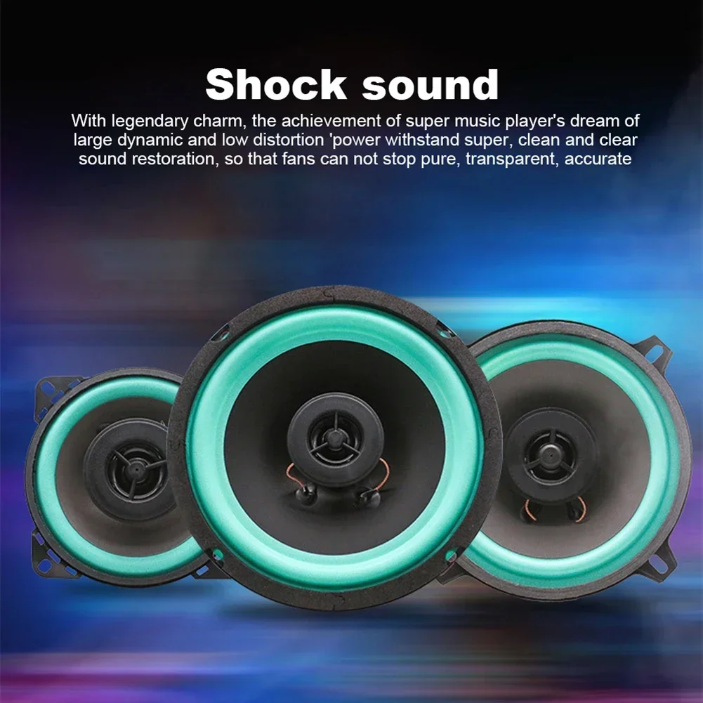 160W Car HiFi Coaxial Speaker Vehicle Door Auto Audio Music Stereo Speaker 6.5/5/4\