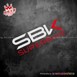 For SBK Superbike World Championship Helmet Motorcycle Stickers Waterproof Decals 21