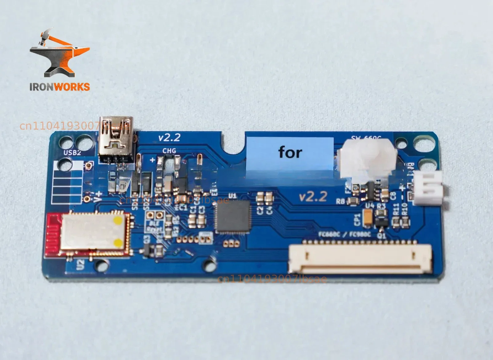 Modified Bluetooth wireless dual mode master, electrostatic capacitor, compatible with BLE660C, 980C, FC660C, 980C