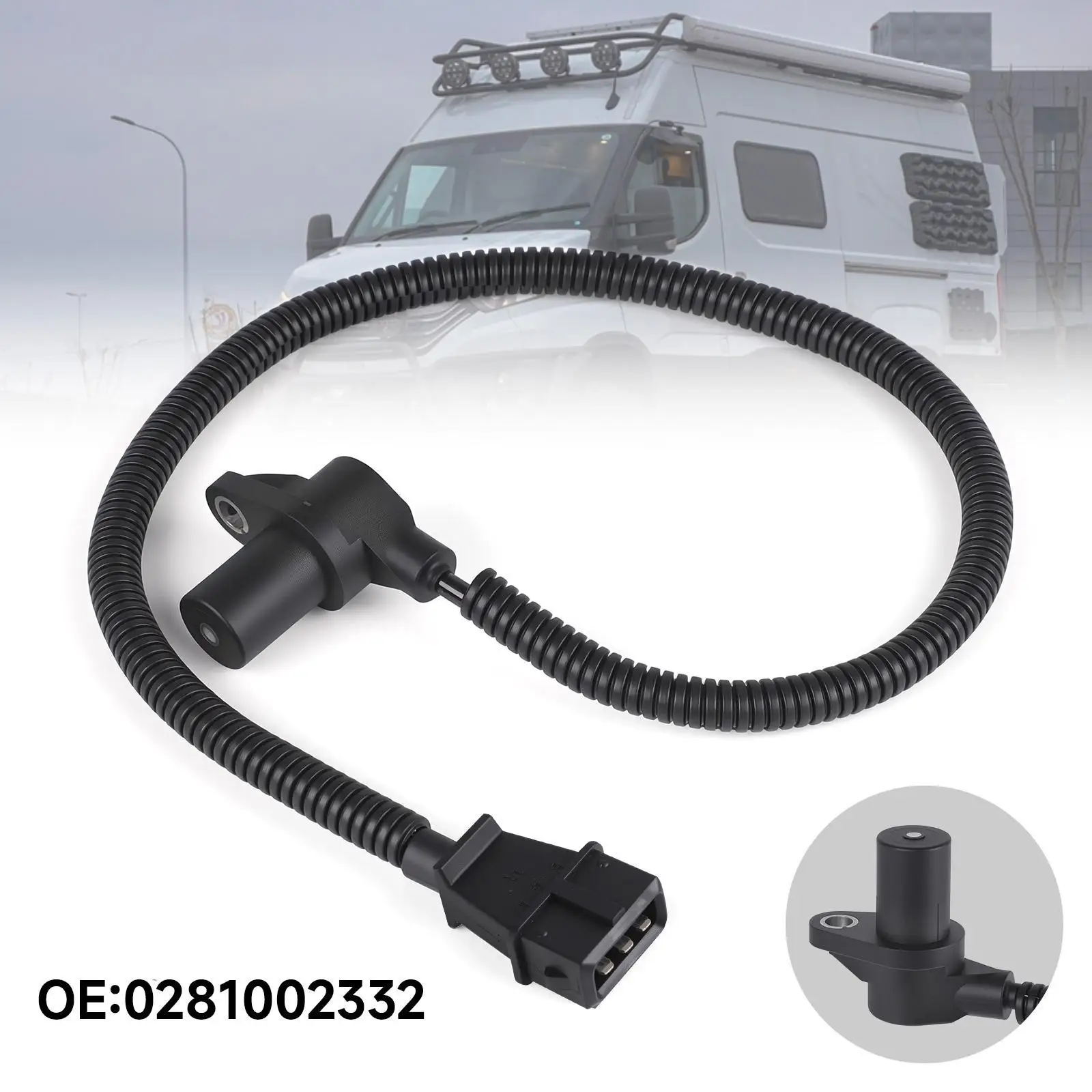 Sensor Posisi Poros Engkol Mesin 0281002332 Suku Cadang Andal untuk Citroen