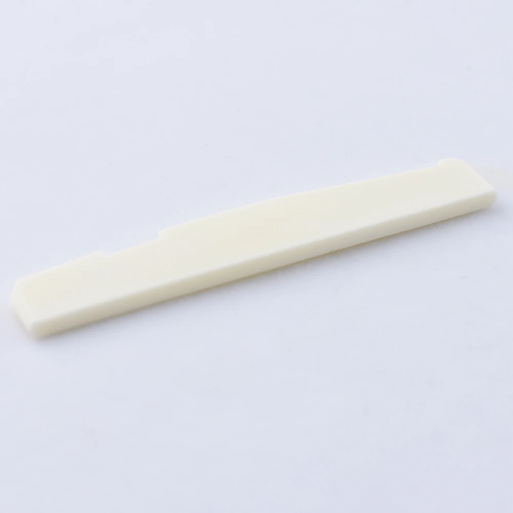 1 Piece Real Bone Bridge Saddle For Folk Acoustic Guitar 72MM/74MM/75MM/76MM/80MM