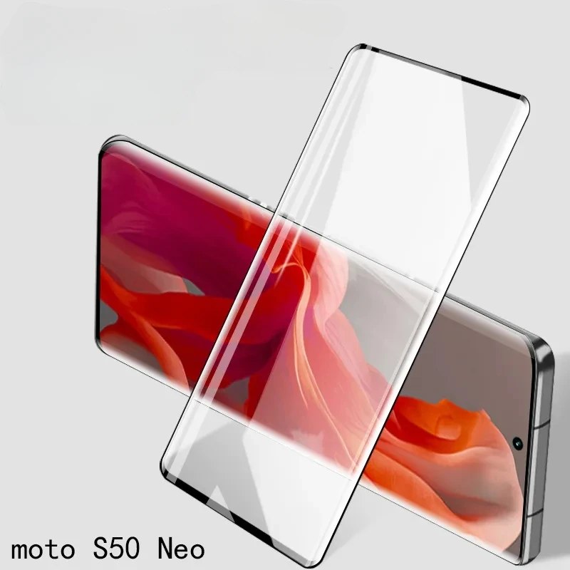 3D Curved Tempered Glass For Motorola S50 Neo Protective Screen Protector For Moto S50Neo moto s 50 neo Glass Film Cover