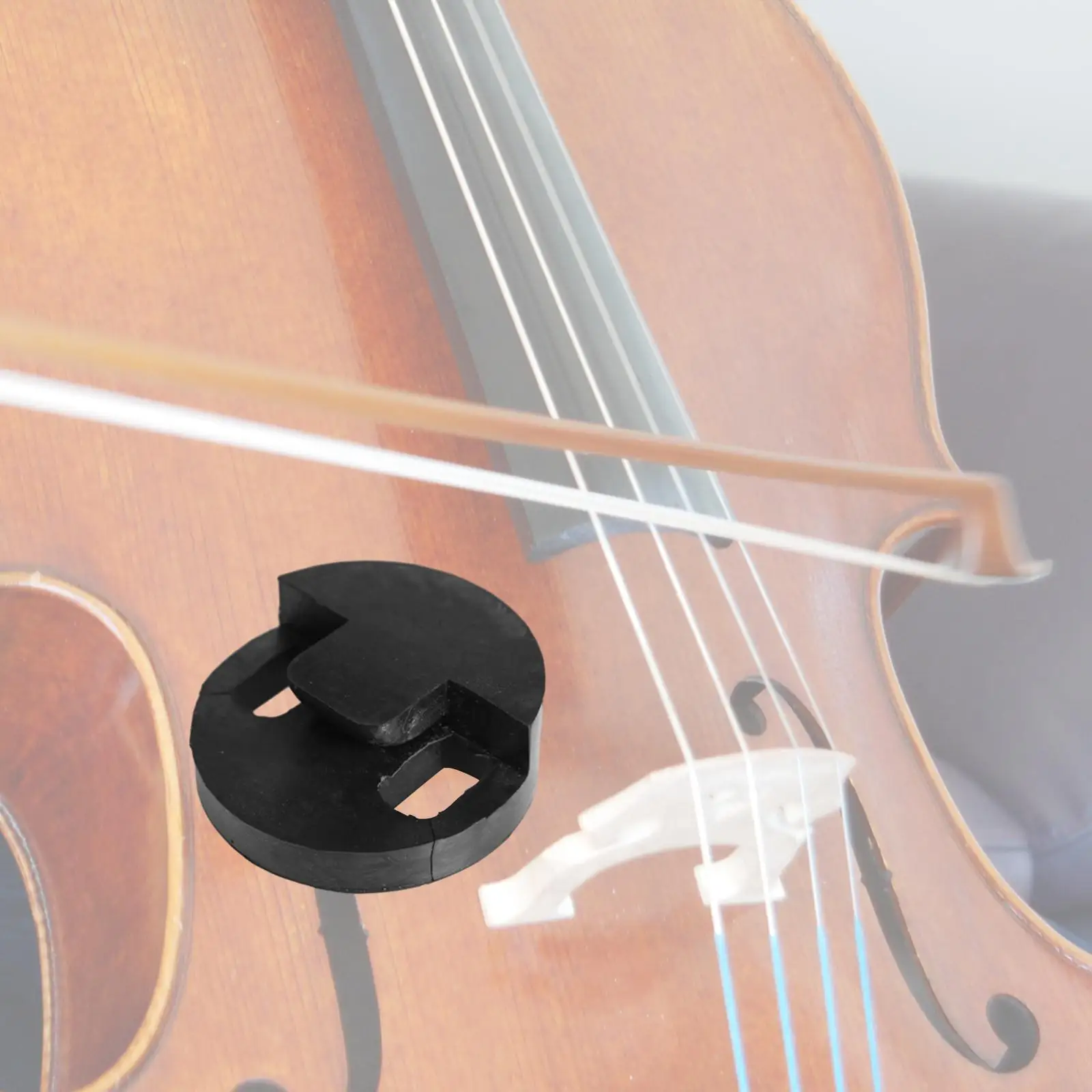 Cello Mute Music Protection Musical Supplies Rubber Cello Mute Practice Mute for Club Concert Studio Practicing Presents