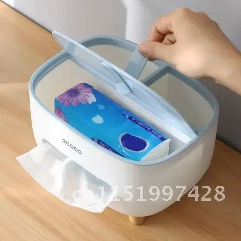 Holder Napkin ecoco living room dining room household creative lovely simple multi function remote control storage tissue box