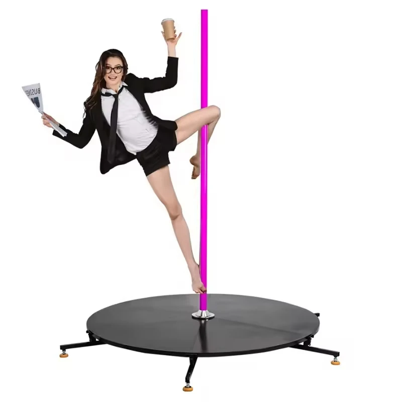 

Freestanding Portable Dance Pole and Stage for Home Club Gym Party Pub