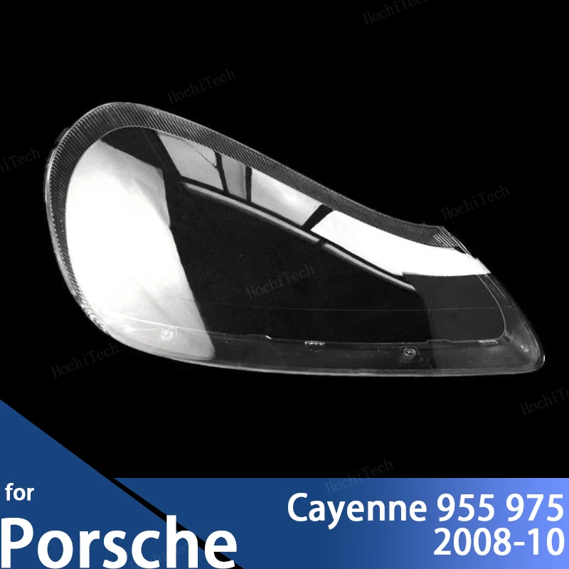 

Headlight Lampshade Transparent Headlight Lens Left and Right Lampshade Cover For Porsche Cayenne S GTS E1 9PA 955 957 08-10