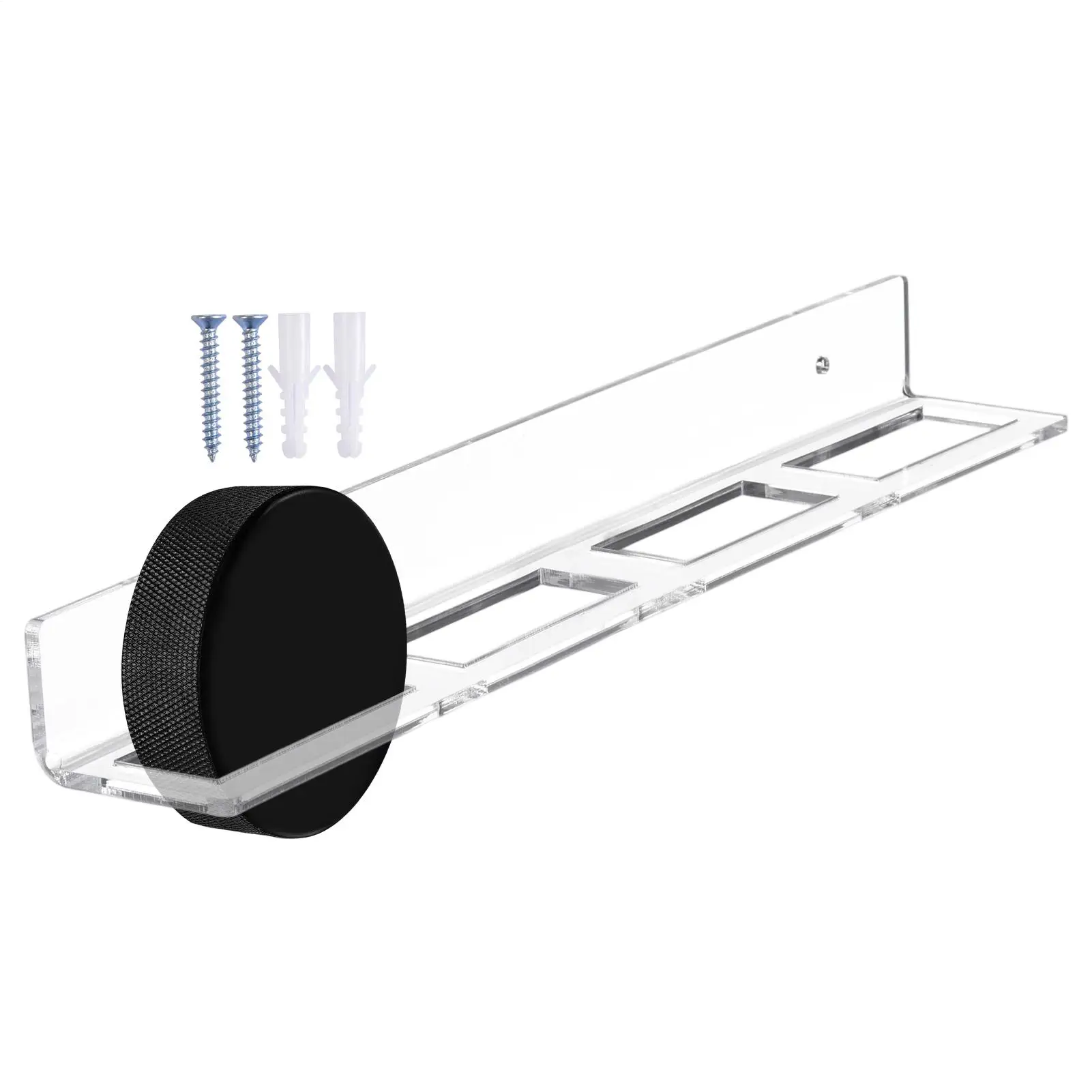 الاكريليك هوكي الجليد عرض موقف 4-فتحة واضح آمن عقد الرف الحائط هوكي عفريت عرض حامل للاعبين