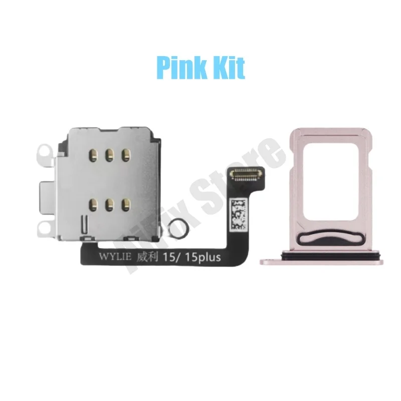 لهاتف iPhone 15 15plus Esim تعديل إلى محول Sim مع صينية بطاقة Sim المزدوجة الخارجية تحتاج إلى فتحة ثقب #5