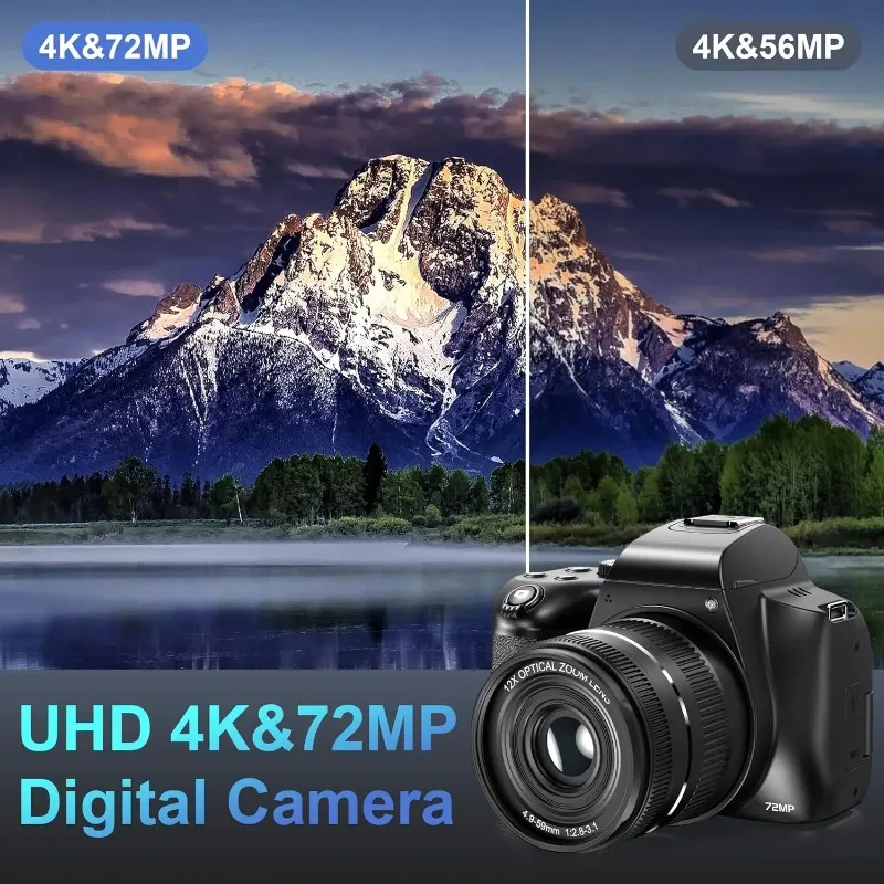 Hot Sale 4K HDR Mini Camera 10x Optical Zoom