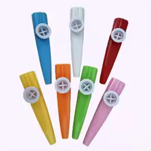 Kazoo High Quality British Plastic Kazoo Flute Joyful Whistle Accompanying Instrument Kids